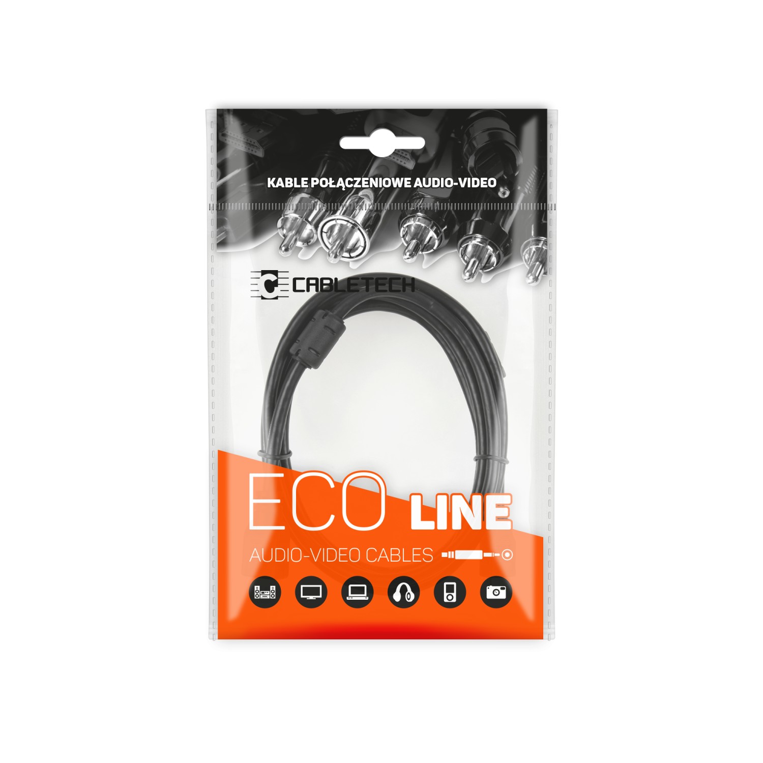 Kabel USB - micro USB   0.2m Cabletech Eco-Line