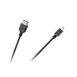 Kabel USB gniazdo A - wtyk mini USB 5pin