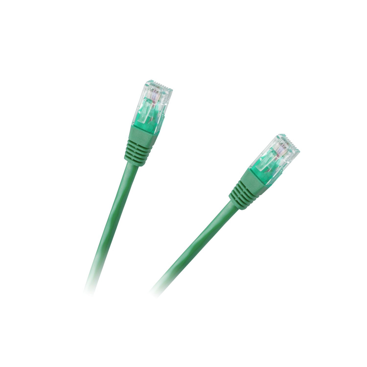 Patchcord kabel UTP 8c wtyk-wtyk 1.0m CCA zielony