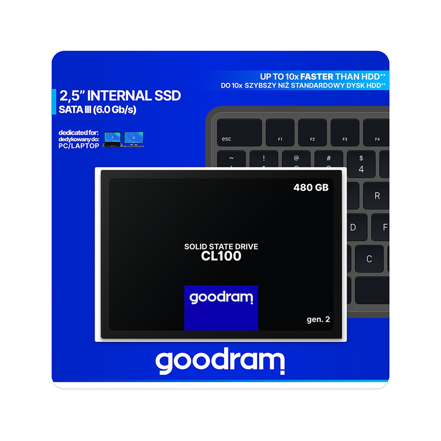 Dysk SSD Goodram 480 GB CL100