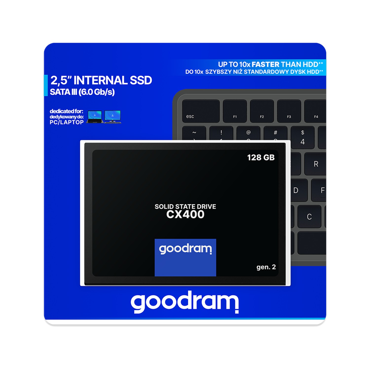 Dysk SSD Goodram 128 GB CX400