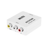 Konwerter sygnału gniazdo AV - CHINCH CVBS + AUDIO - gniazdo HDMI