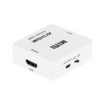 Konwerter sygnału gniazdo AV - CHINCH CVBS + AUDIO - gniazdo HDMI