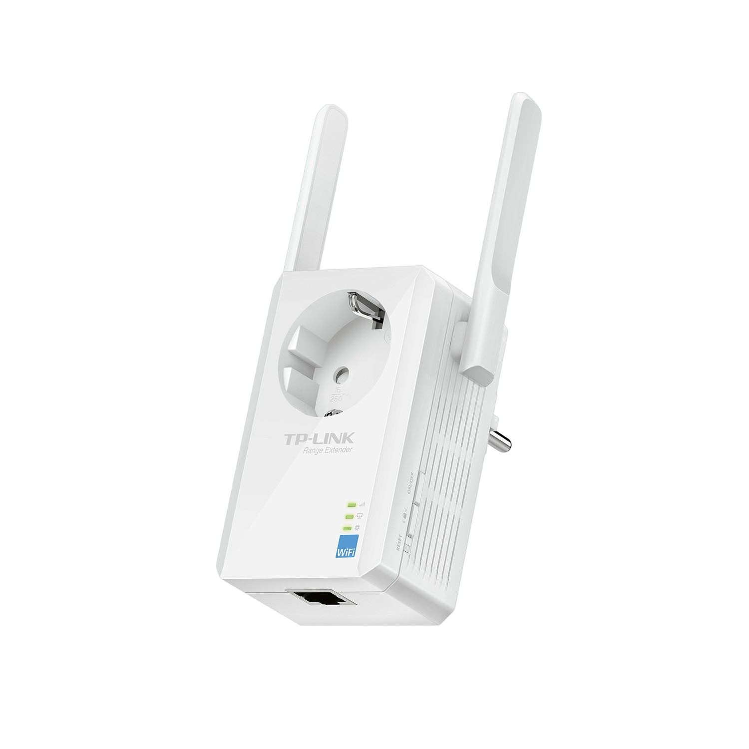 TP-LINK TL-WA860RE Wzmacniacz sygnału bezprzewodowego z gniazdkiem elektrycznym, 300Mb/s